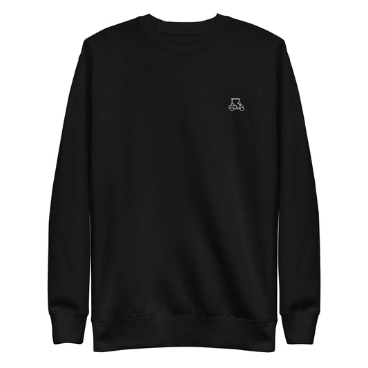 Black Caddy Sweatshirt-Caddy Golf