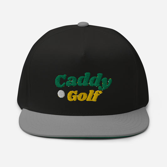 Vintage Black and Grey Caddy Golf Hat