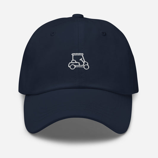 Navy Caddy Baseball Hat-Caddy Golf