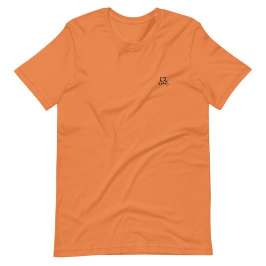 Orange Classic Caddy T-Shirt-Caddy Golf