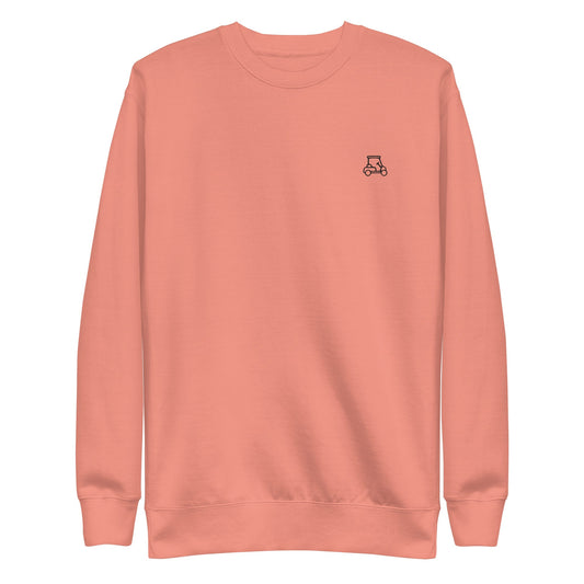 Pink Caddy Sweatshirt-Caddy Golf