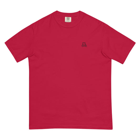 Red Caddy's Heavyweight T-Shirt-Caddy Golf