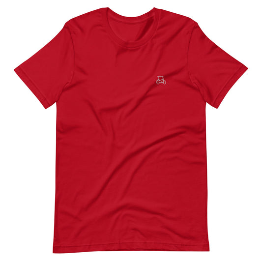 Red Classic Caddy T-Shirt-Caddy Golf