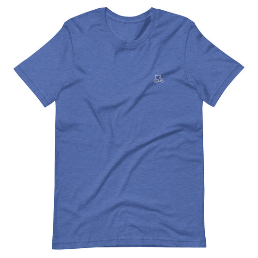 Soft Blue Classic Caddy T-Shirt-Caddy Golf