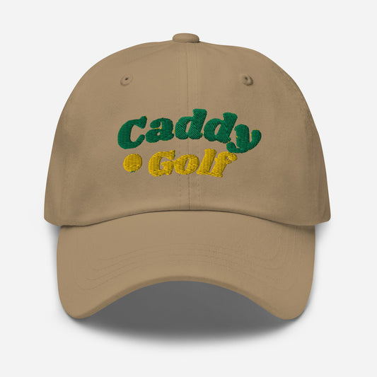 Caddy Golf Retro Logo Baseball Hat-Caddy Golf