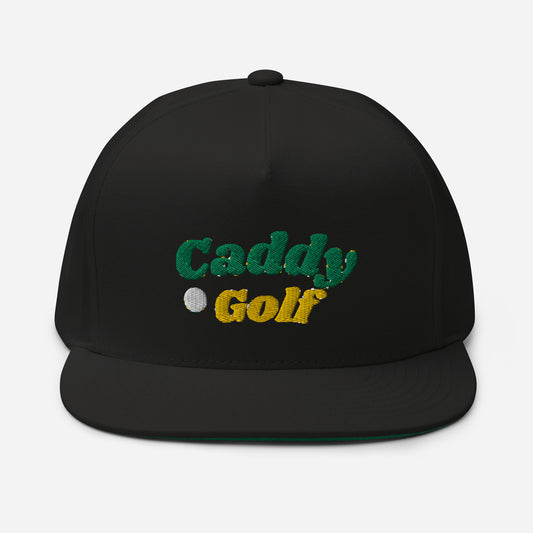 Vintage Black Caddy Golf Hat