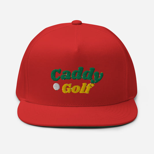 Vintage Red Caddy Golf Hat
