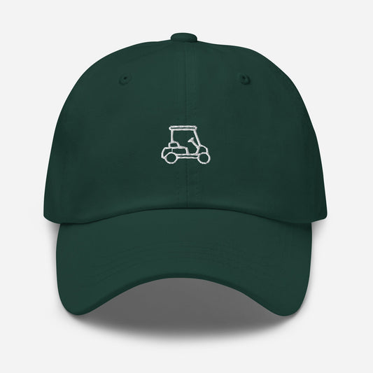 Green Caddy Baseball Hat-Caddy Golf