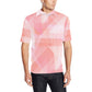 Abstract Pink Caddy Golf Polo-Caddy Golf