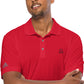 Red Adidas Dri-Fit Polo-Caddy Golf