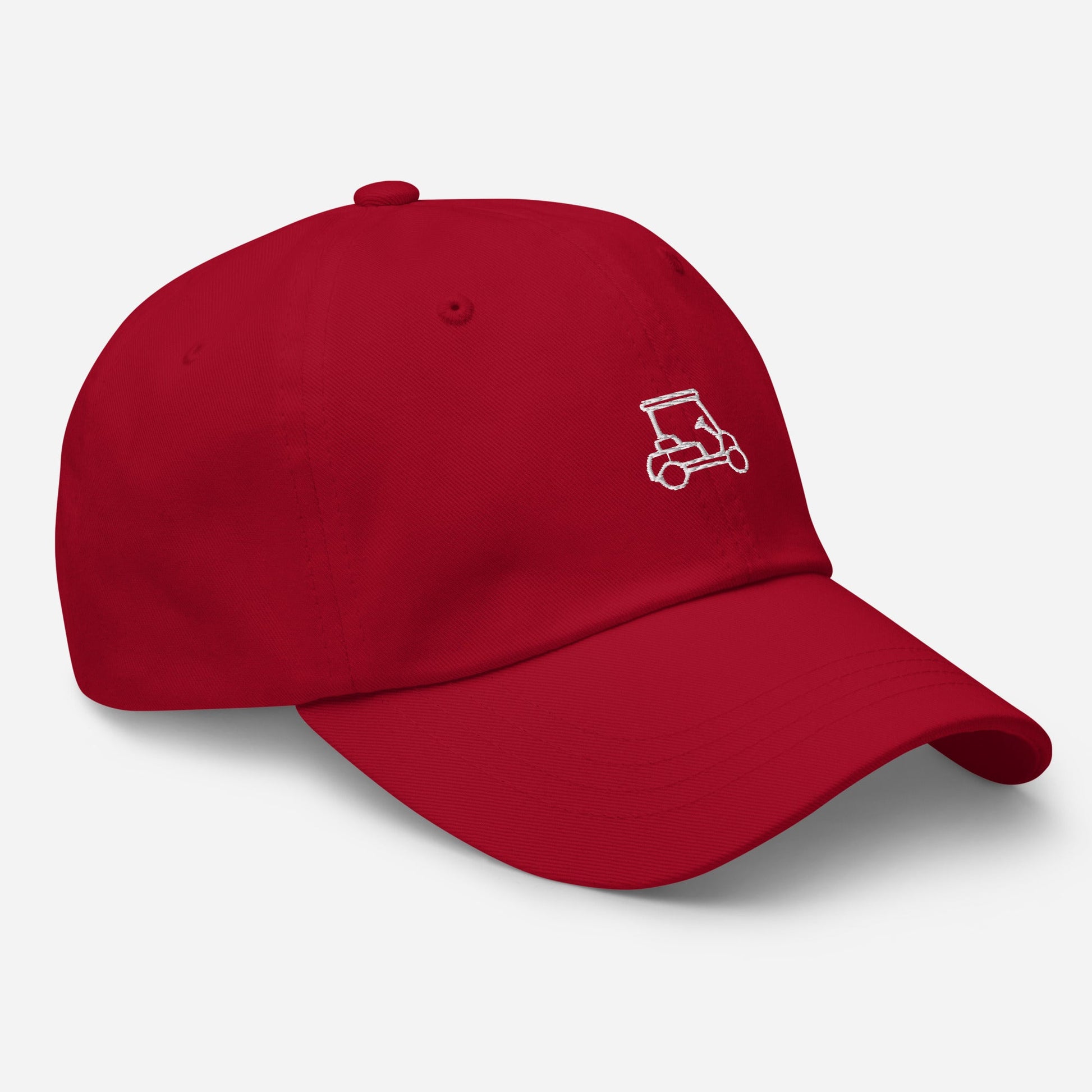 Red Caddy Baseball Hat-Caddy Golf