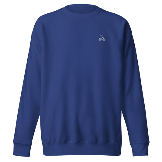 Royal Blue Caddy Sweatshirt-Caddy Golf